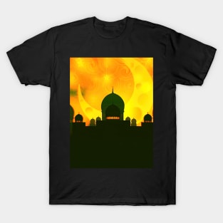 Glow Landscape Mosque T-Shirt